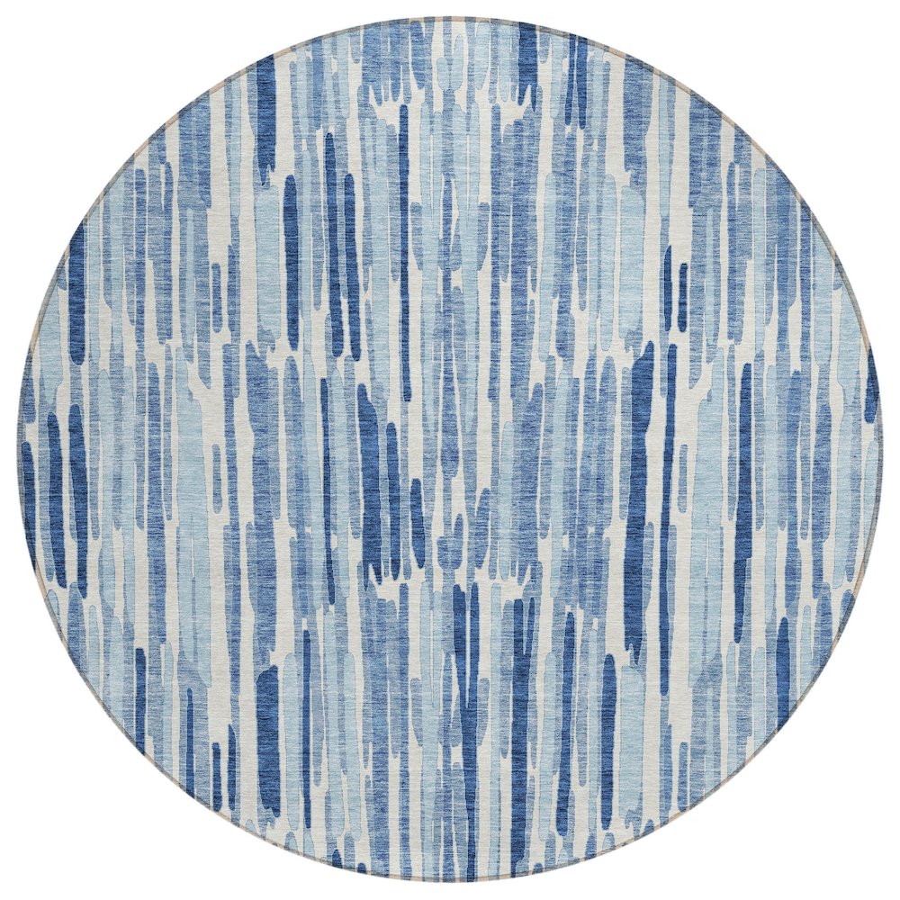 Chantille ACN739 Blue 8' x 8' Rug. Picture 1