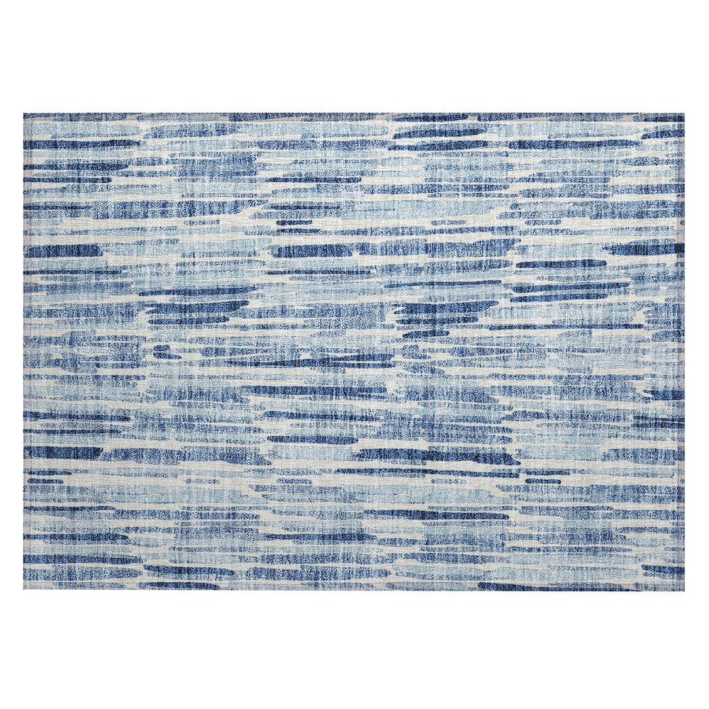 Chantille ACN739 Blue 1'8" x 2'6" Rug. Picture 1