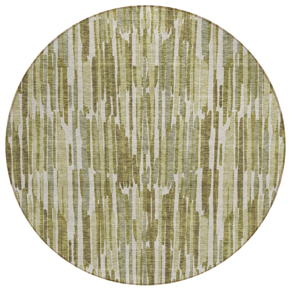 Chantille ACN739 Green 8' x 8' Rug. Picture 1