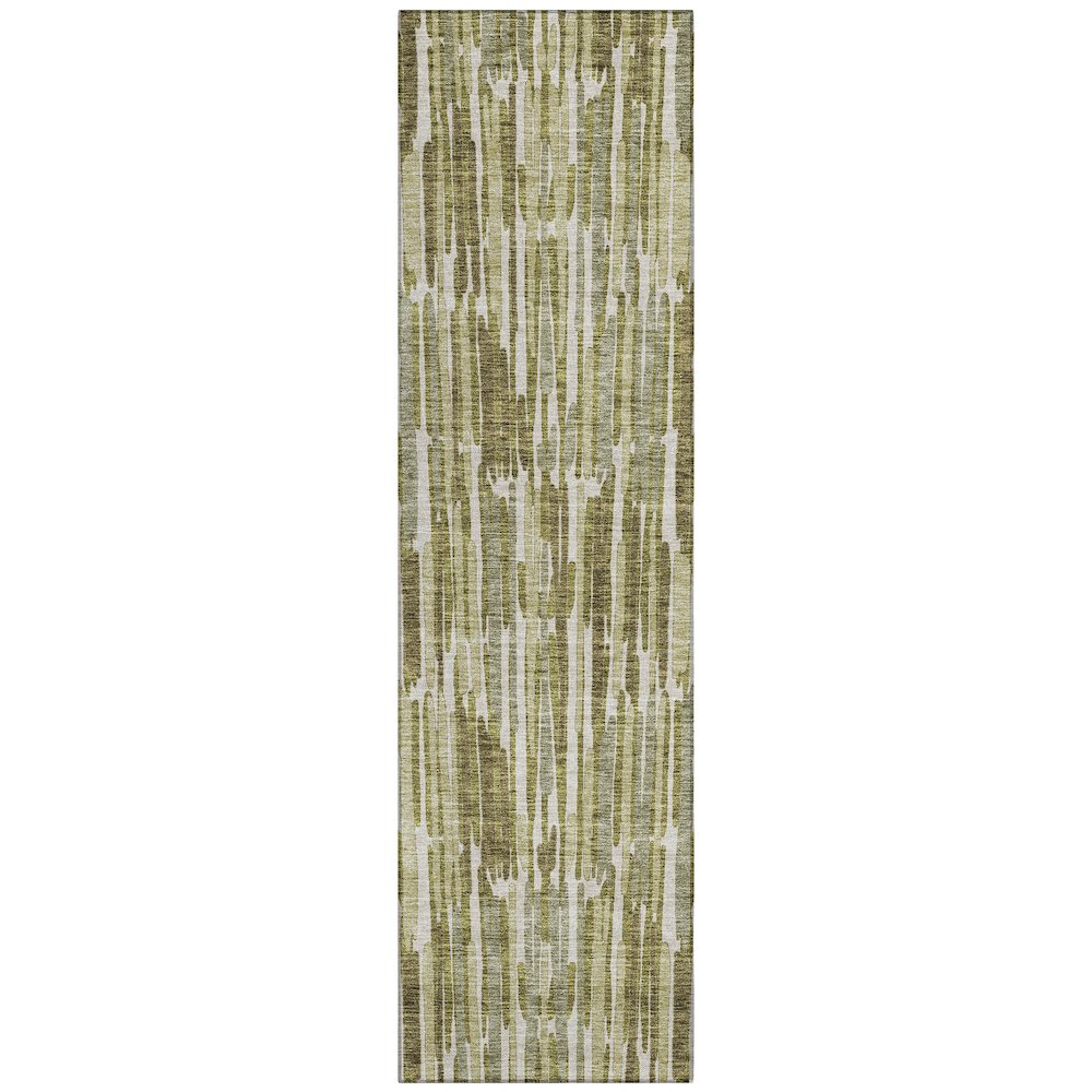 Chantille ACN739 Green 2'3" x 7'6" Rug. Picture 1