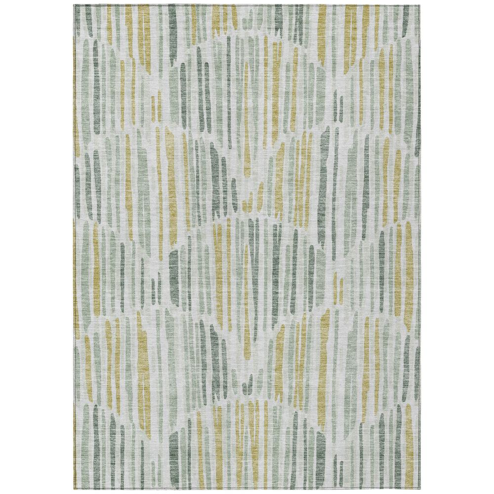 Chantille ACN739 Green 2'6" x 3'10" Rug. Picture 1
