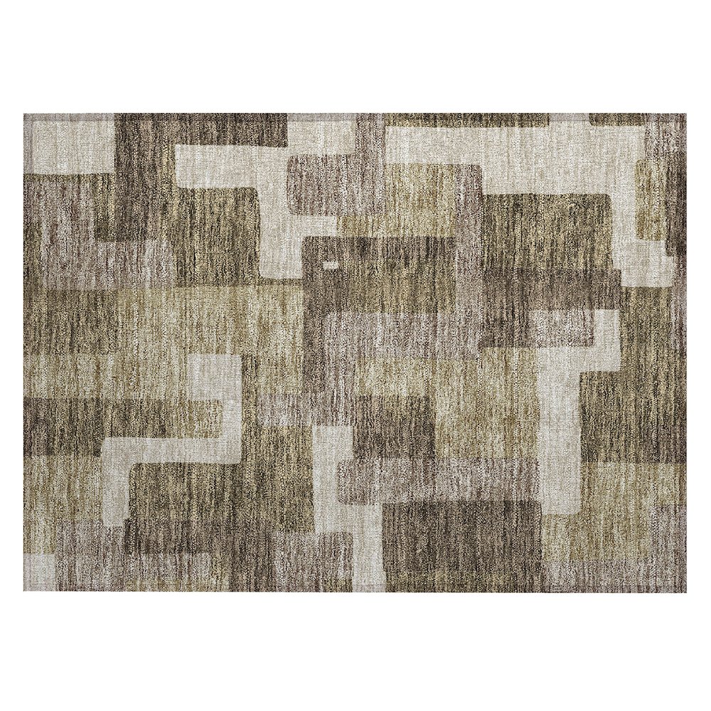 Chantille ACN740 Brown 1'8" x 2'6" Rug. Picture 1