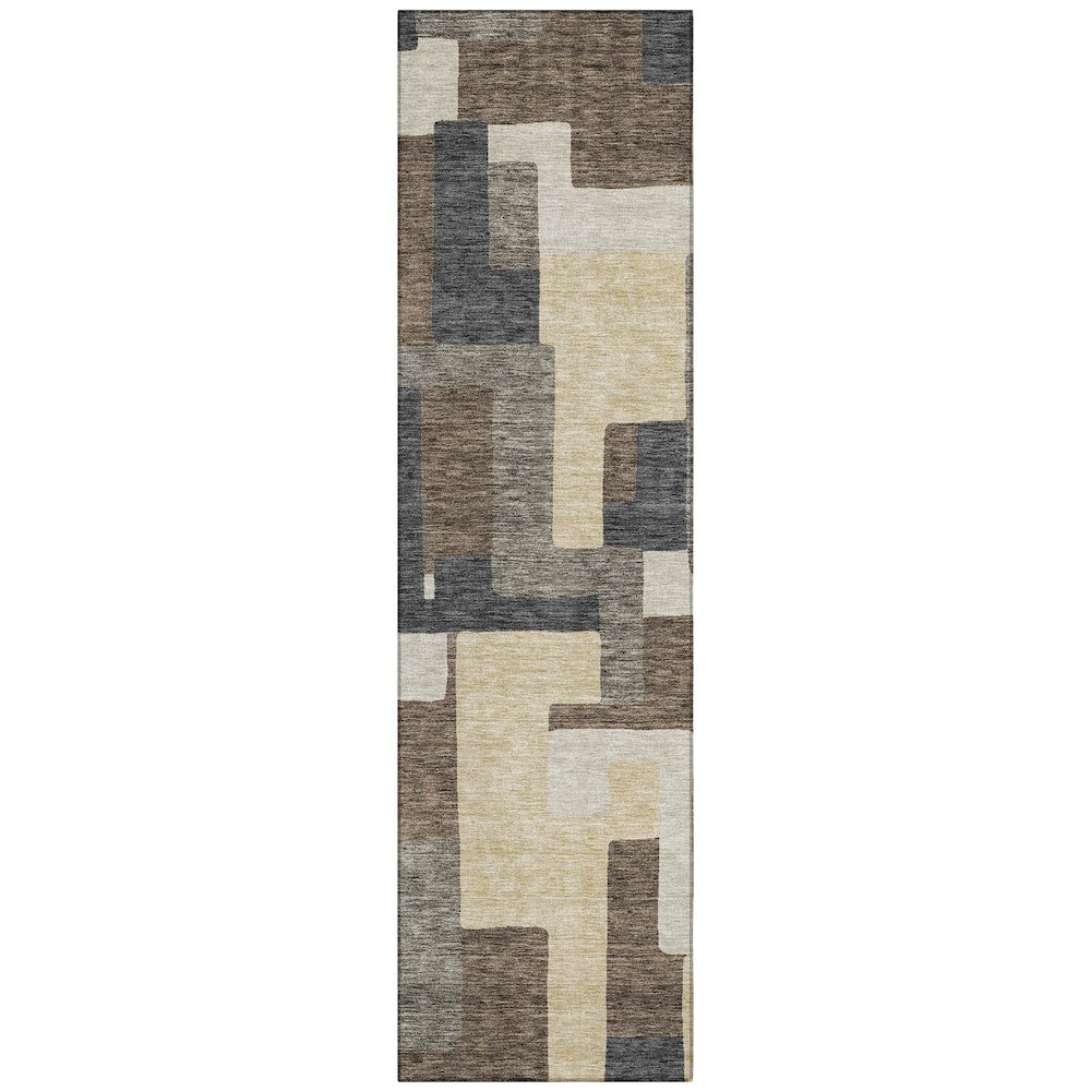 Chantille ACN740 Brown 2'3" x 7'6" Rug. Picture 1