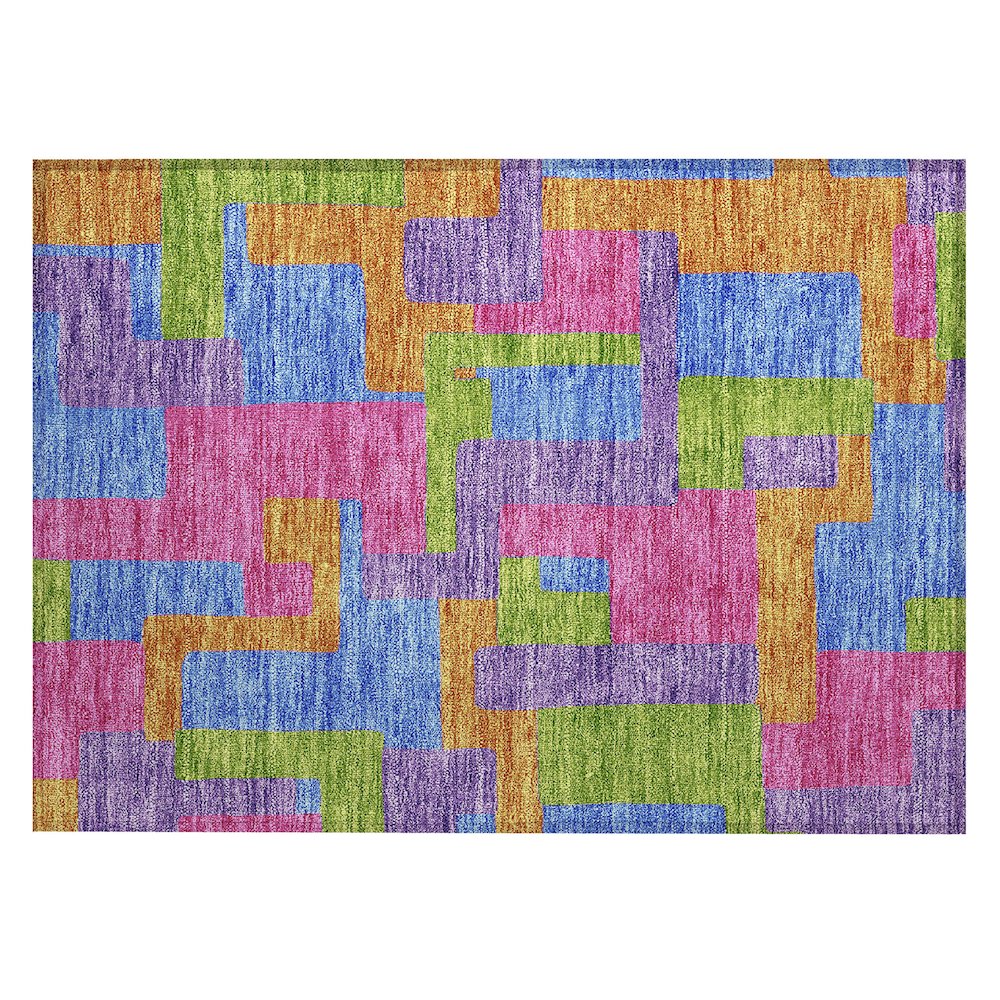 Chantille ACN740 Purple 1'8" x 2'6" Rug. Picture 1