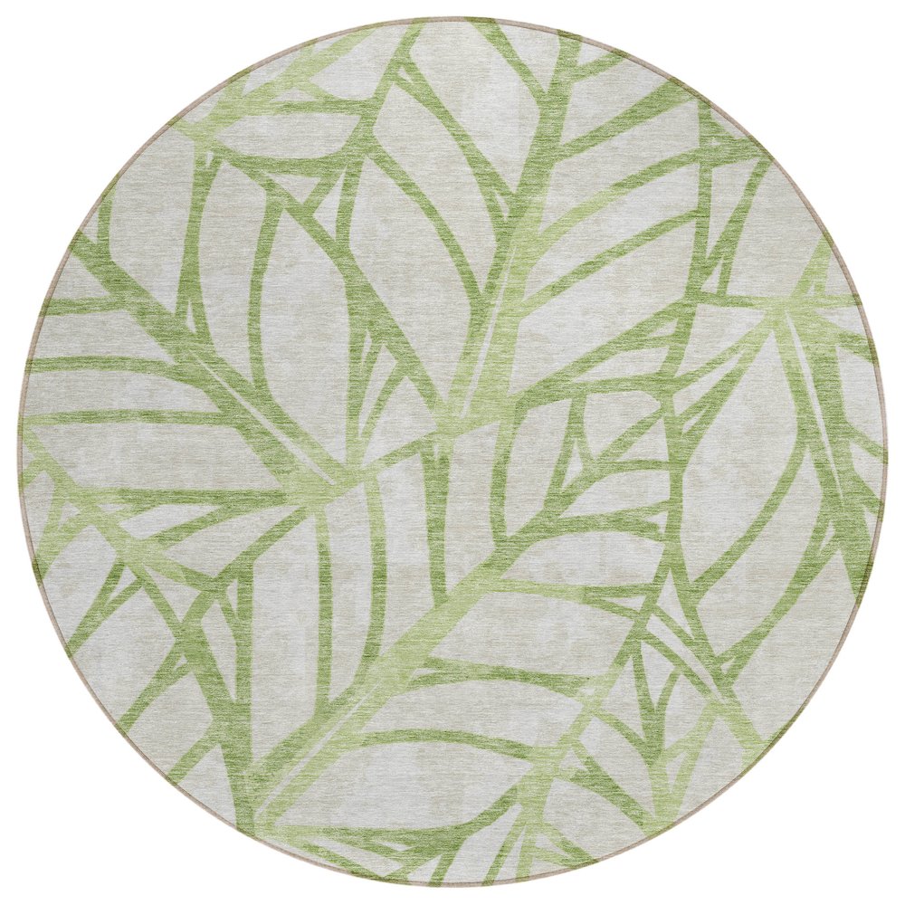 Chantille ACN741 Green 8' x 8' Rug. Picture 1