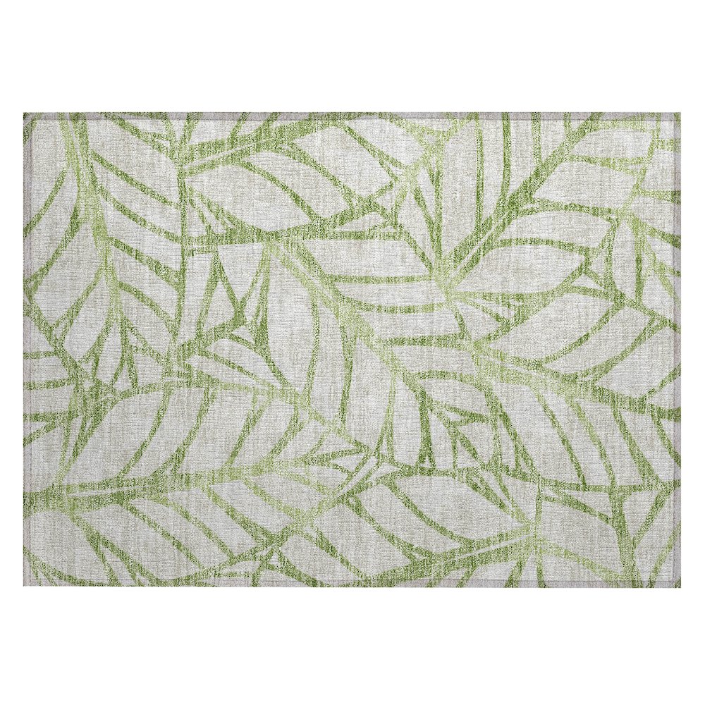 Chantille ACN741 Green 1'8" x 2'6" Rug. Picture 1