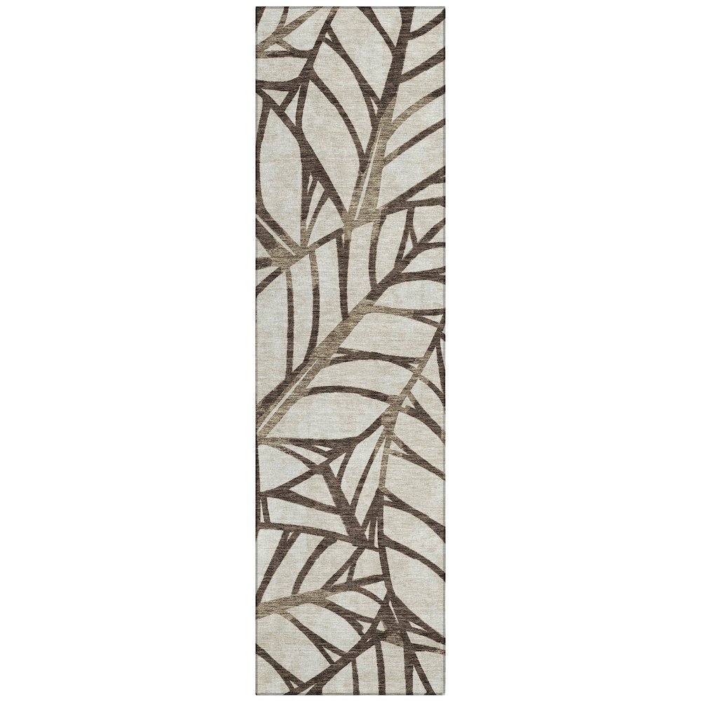 Chantille ACN741 Brown 2'3" x 7'6" Rug. Picture 1