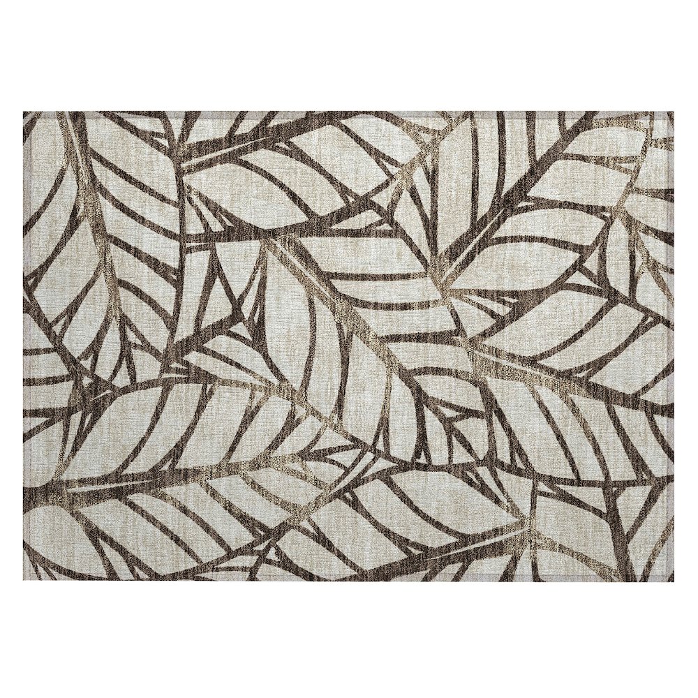 Chantille ACN741 Brown 1'8" x 2'6" Rug. Picture 1