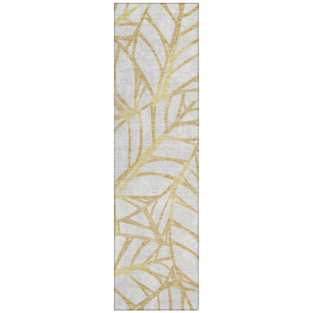Chantille ACN741 Gold 2'3" x 7'6" Rug. Picture 1