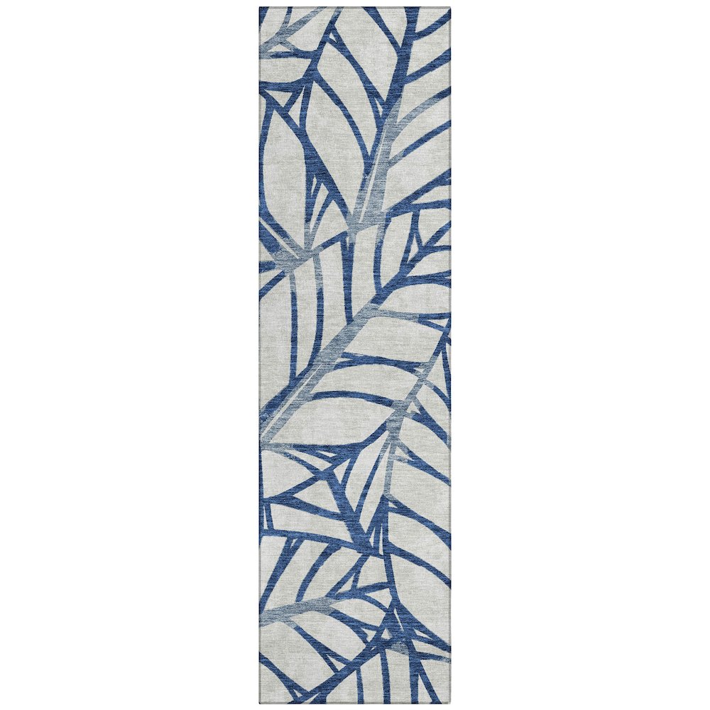 Chantille ACN741 Blue 2'3" x 7'6" Rug. Picture 1