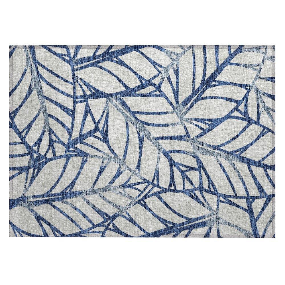 Chantille ACN741 Blue 1'8" x 2'6" Rug. Picture 1