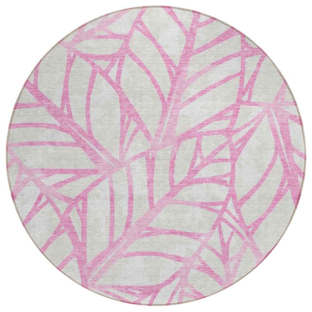 Chantille ACN741 Pink 8' x 8' Rug. Picture 1