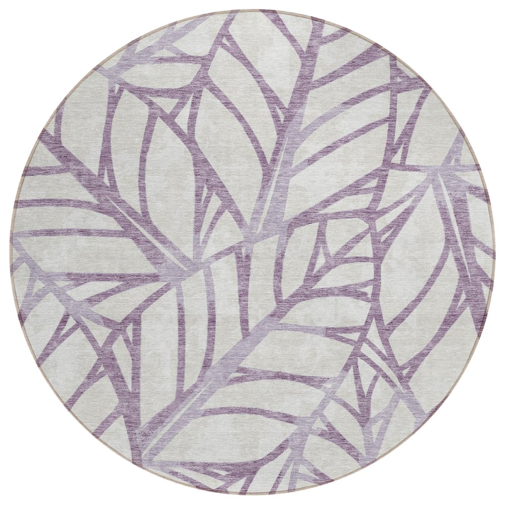 Chantille ACN741 Purple 8' x 8' Rug. Picture 1