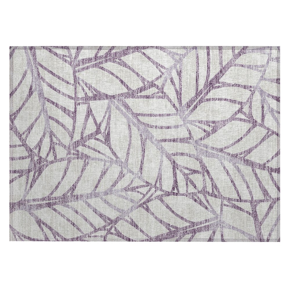 Chantille ACN741 Purple 1'8" x 2'6" Rug. Picture 1