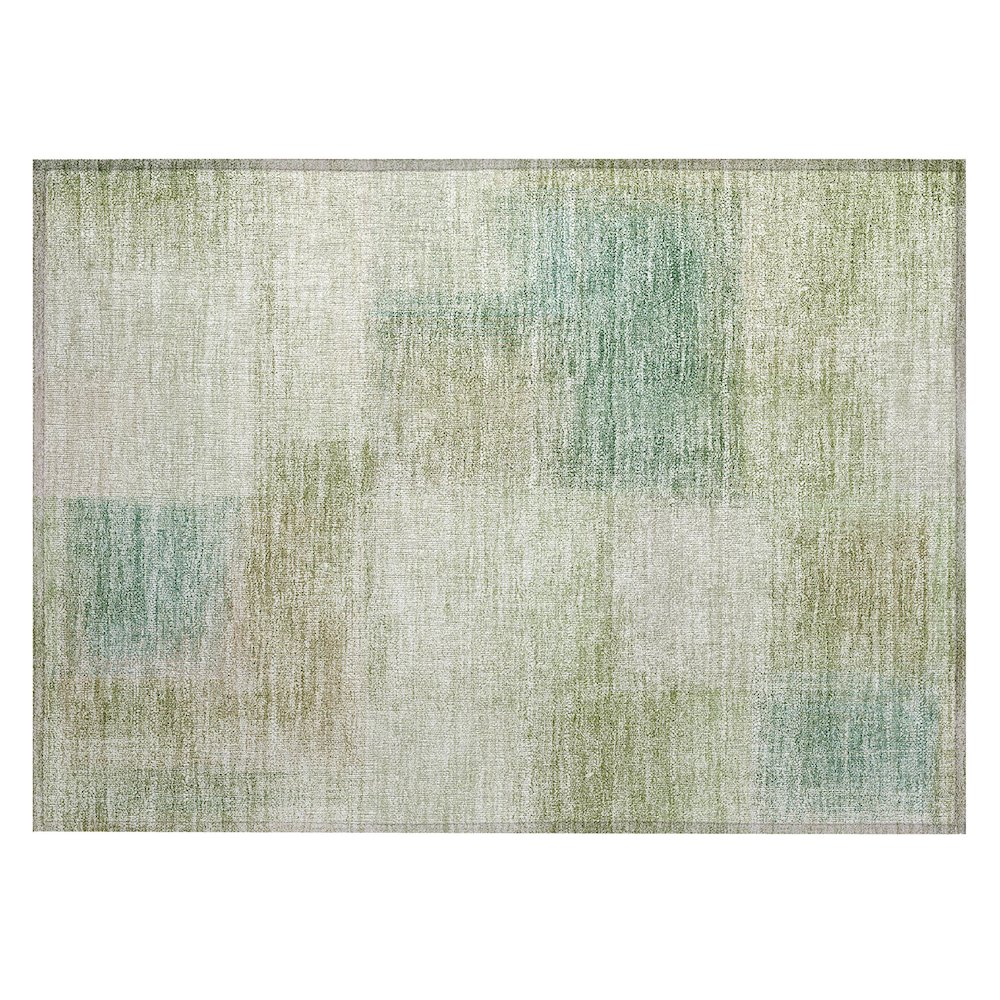 Chantille ACN742 Green 1'8" x 2'6" Rug. Picture 1