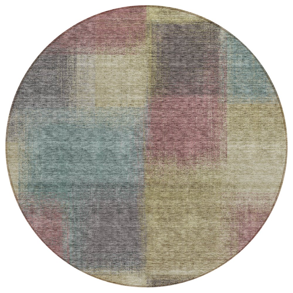 Chantille ACN742 Brown 8' x 8' Rug. Picture 1