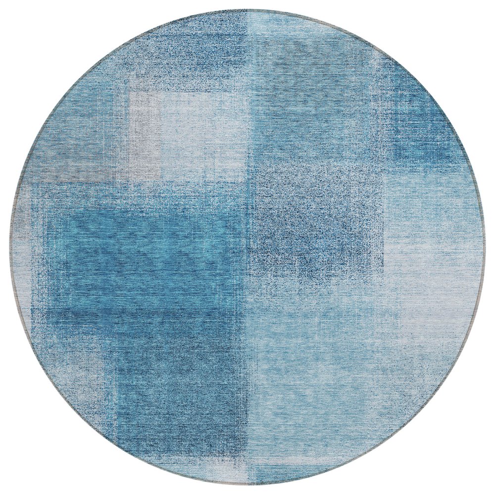Chantille ACN742 Blue 8' x 8' Rug. Picture 1