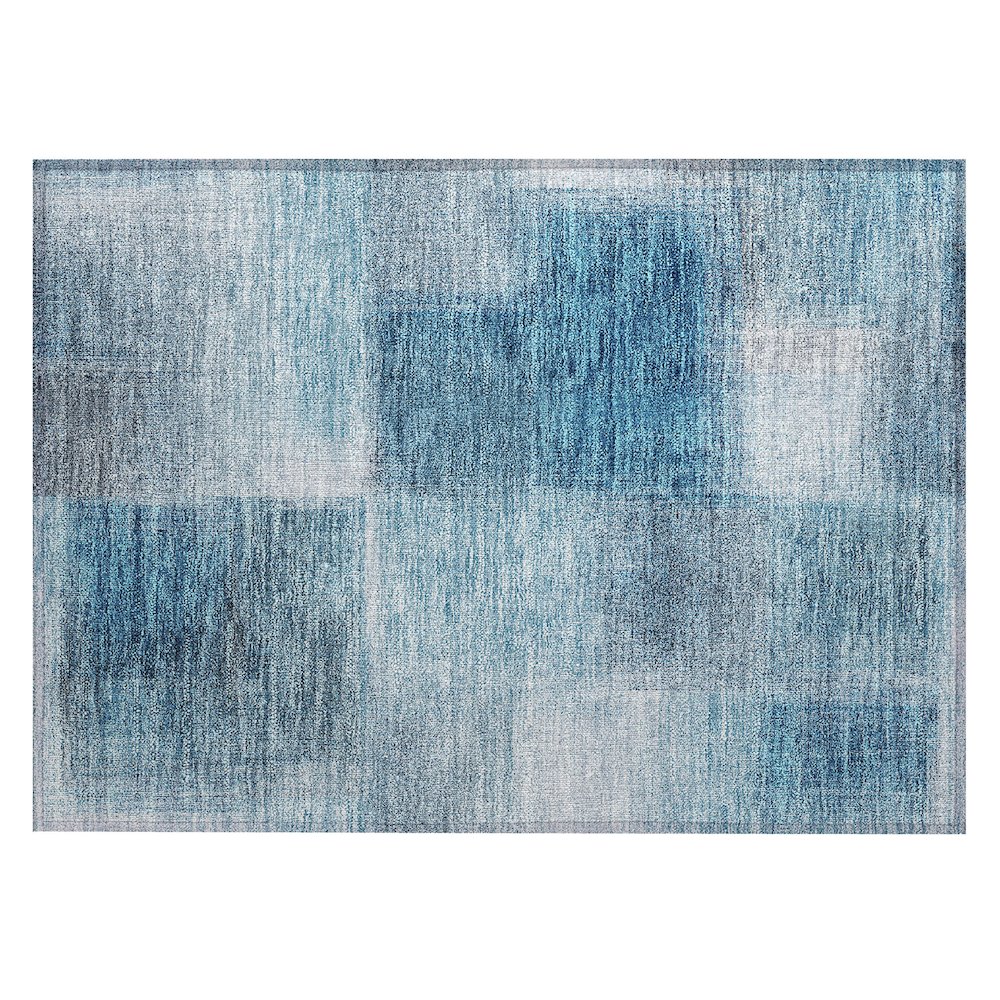 Chantille ACN742 Blue 1'8" x 2'6" Rug. Picture 1