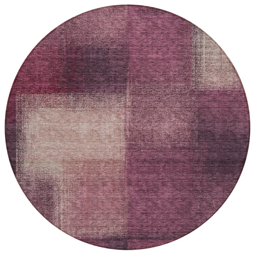 Chantille ACN742 Purple 8' x 8' Rug. Picture 1