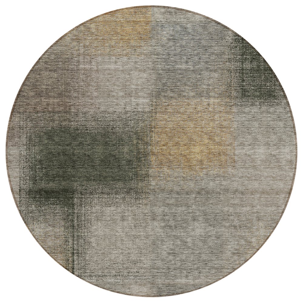 Chantille ACN742 Brown 8' x 8' Rug. Picture 1