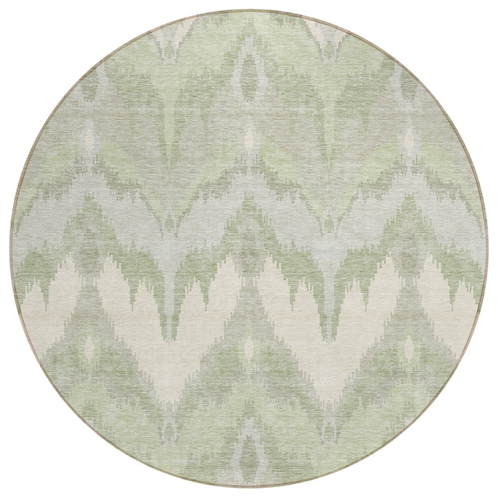 Chantille ACN743 Green 8' x 8' Rug. Picture 1