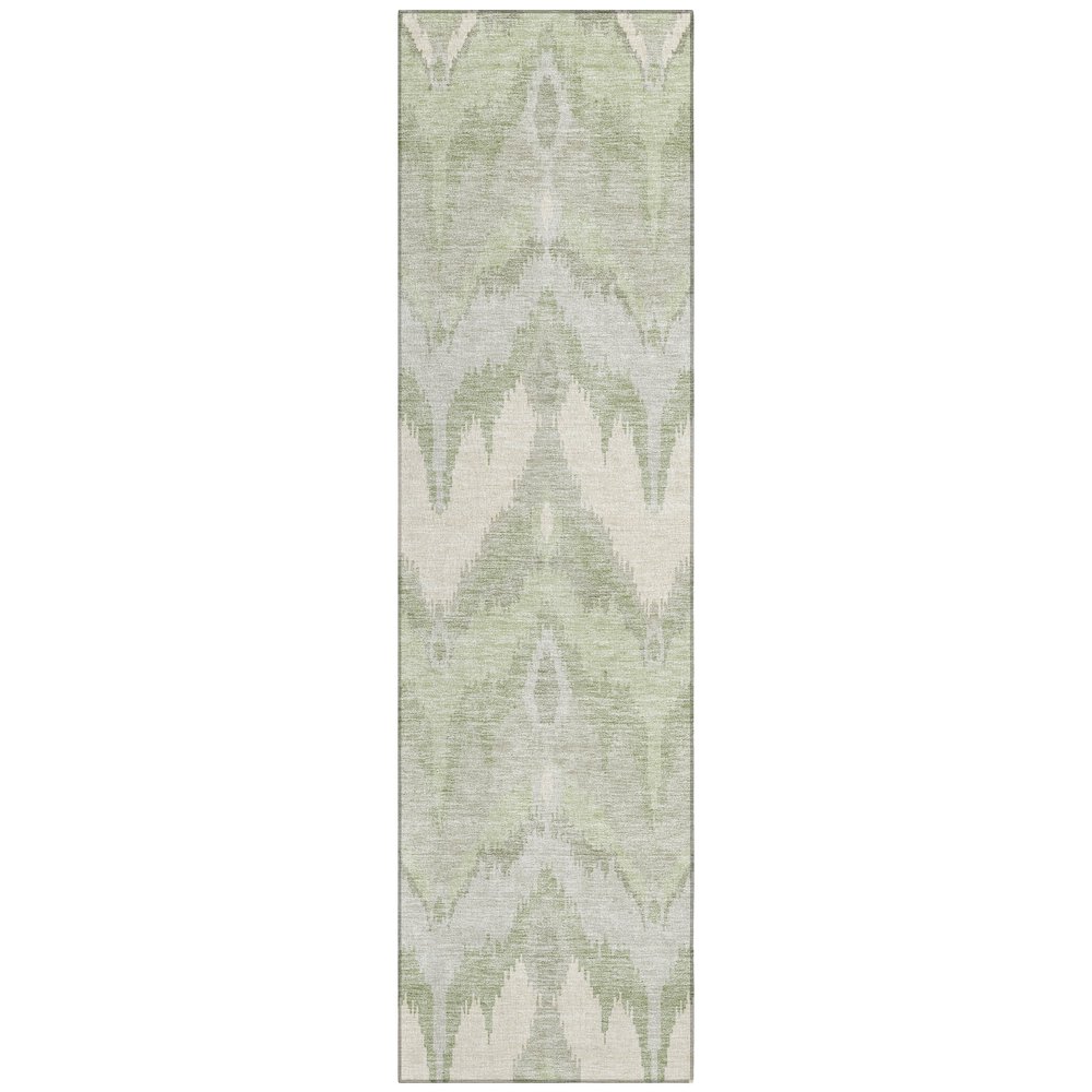 Chantille ACN743 Green 2'3" x 7'6" Rug. Picture 1