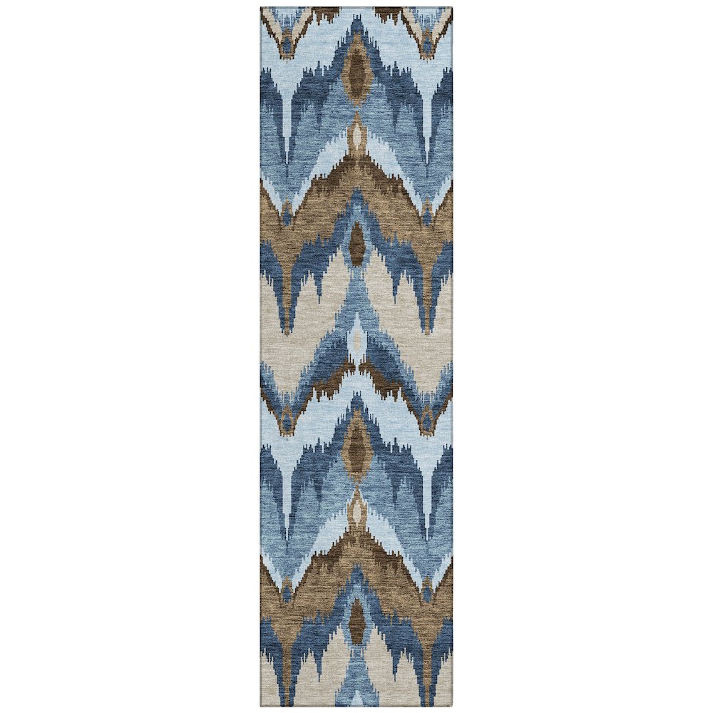 Chantille ACN743 Blue 2'3" x 7'6" Rug. Picture 1
