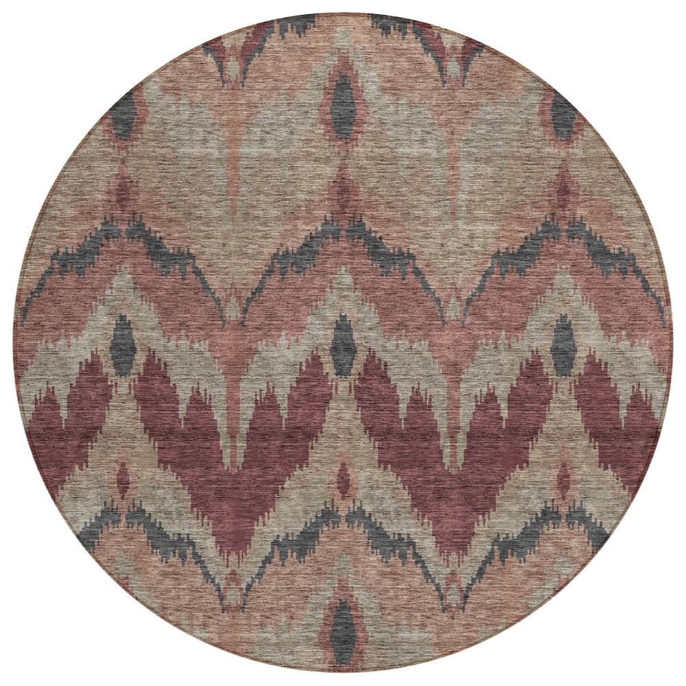 Chantille ACN743 Red 8' x 8' Rug. Picture 1