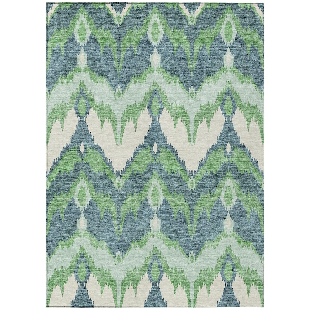 Chantille ACN743 Green 2'6" x 3'10" Rug. Picture 1