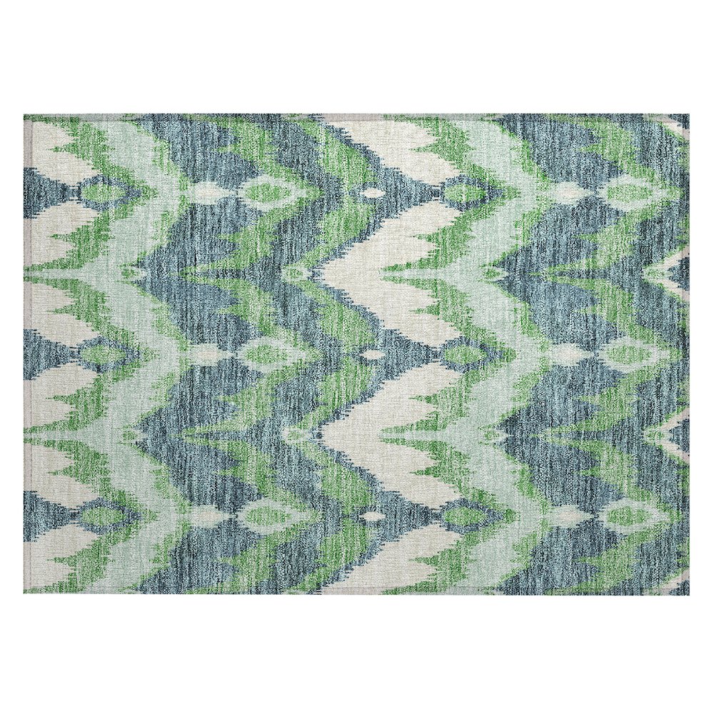 Chantille ACN743 Green 1'8" x 2'6" Rug. Picture 1