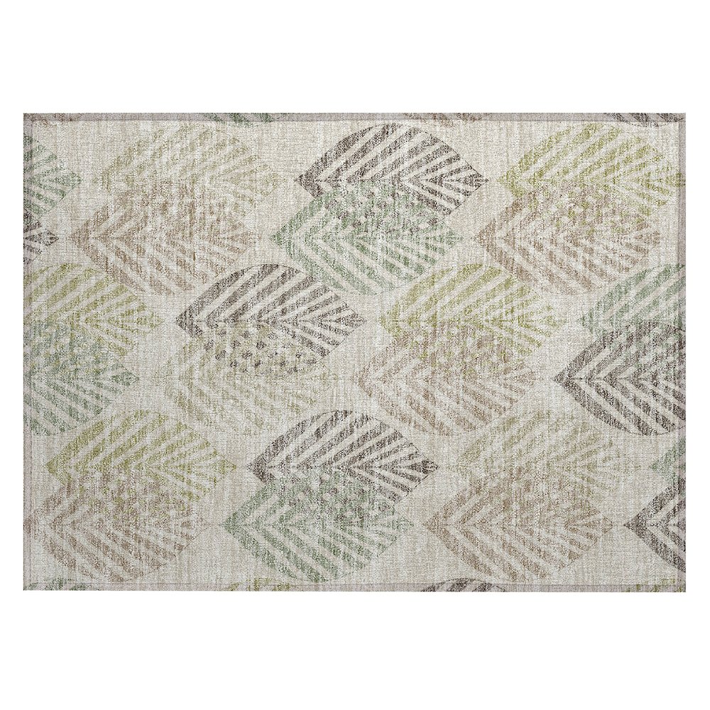Chantille ACN744 Brown 1'8" x 2'6" Rug. Picture 1