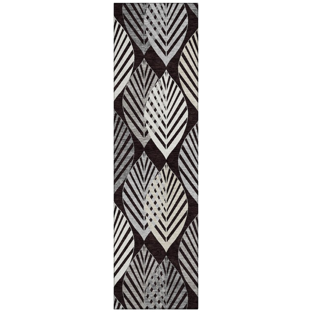 Chantille ACN744 Black 2'3" x 7'6" Rug. Picture 1