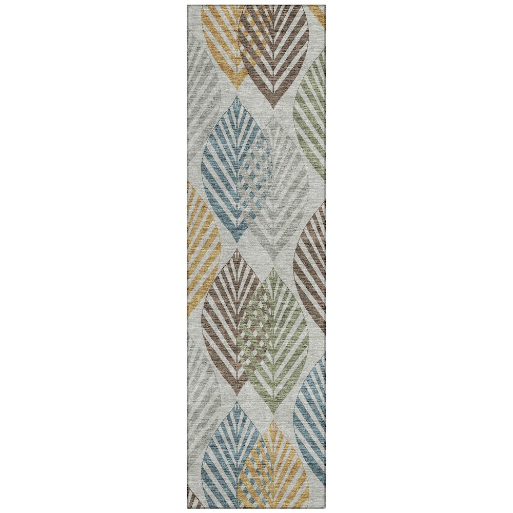 Chantille ACN744 Gray 2'3" x 7'6" Rug. Picture 1