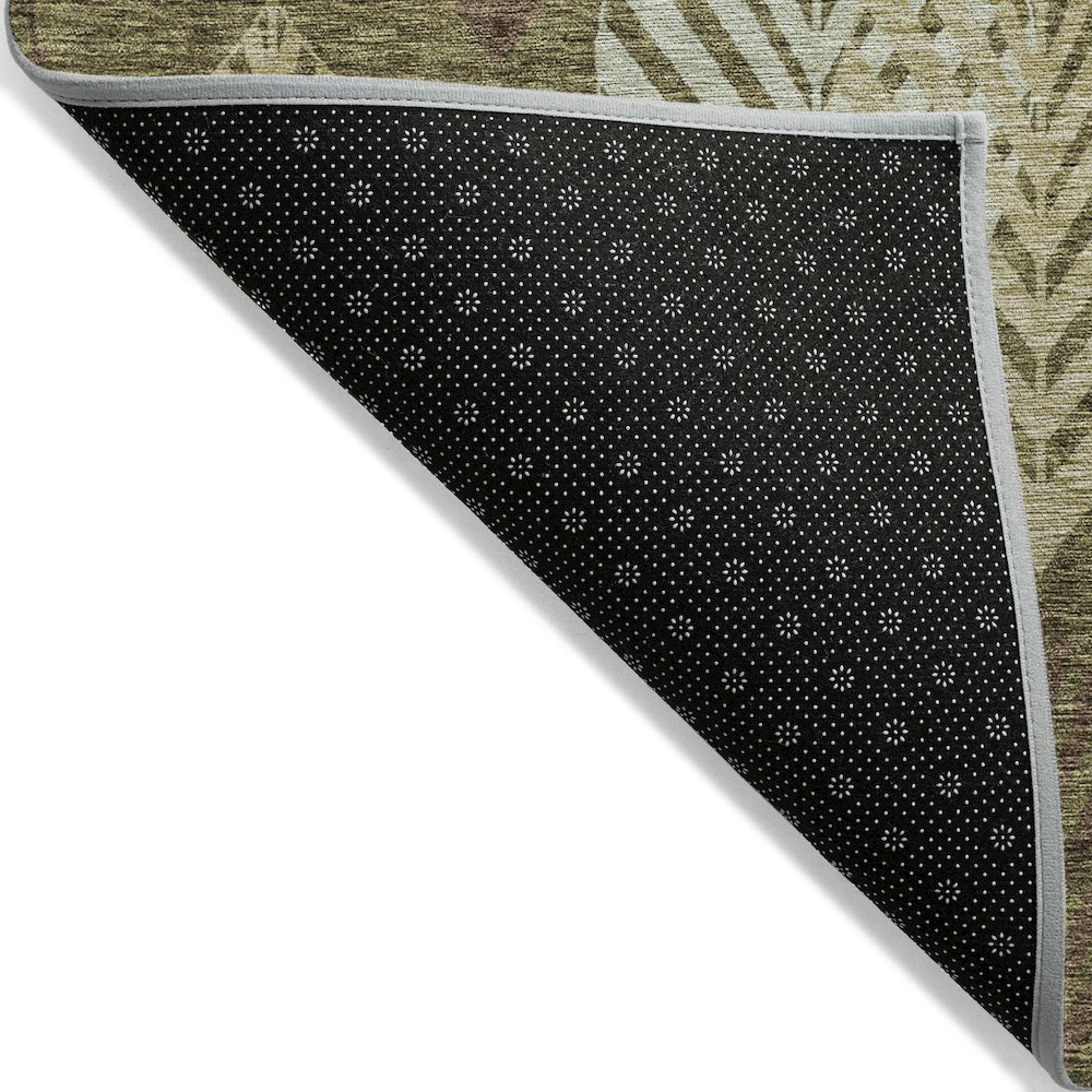 Chantille ACN744 Green 1'8" x 2'6" Rug. Picture 2