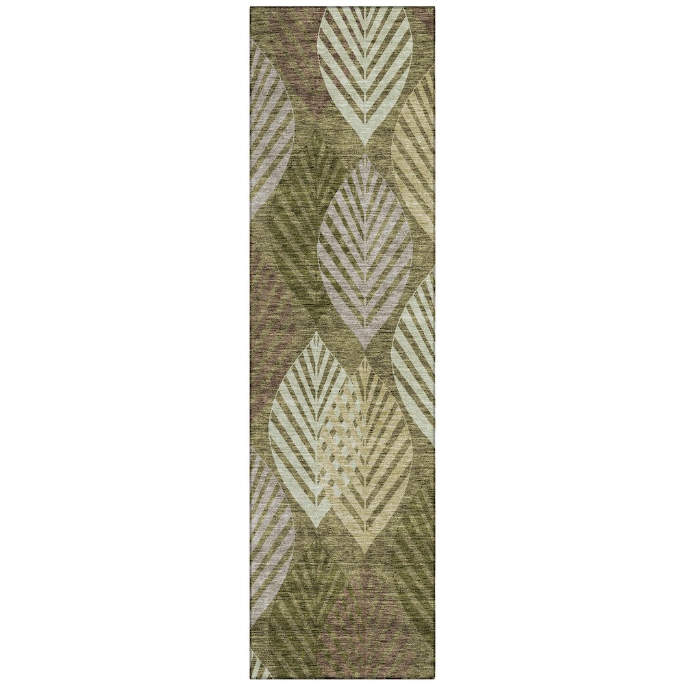 Chantille ACN744 Green 2'3" x 7'6" Rug. Picture 1