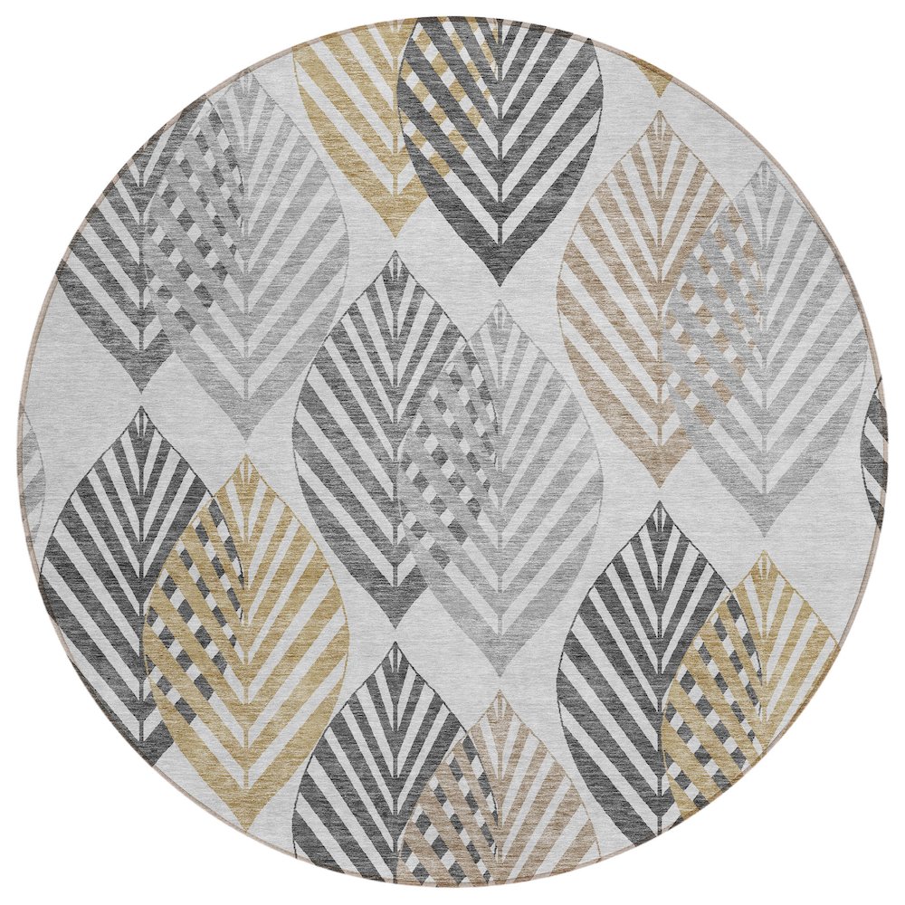 Chantille ACN744 Gray 8' x 8' Rug. Picture 1