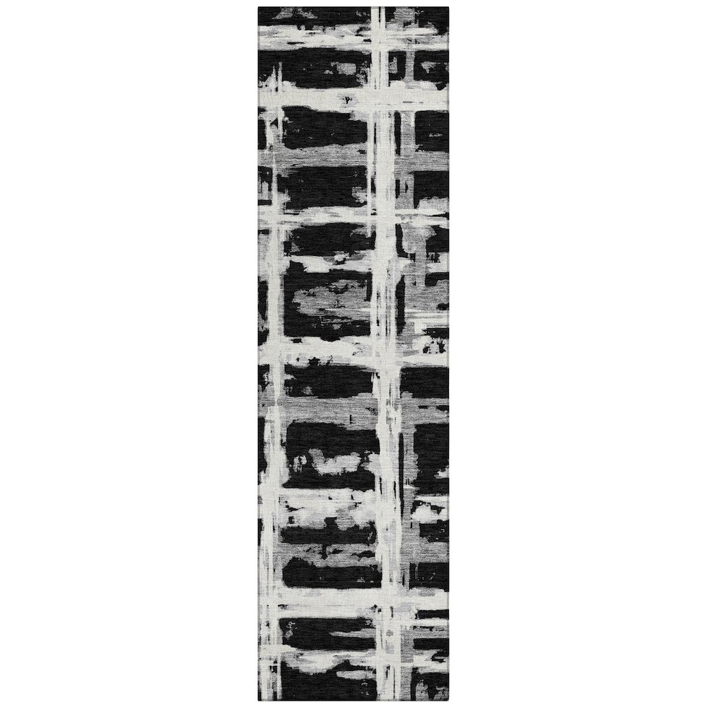 Chantille ACN745 Black 2'3" x 7'6" Rug. Picture 1