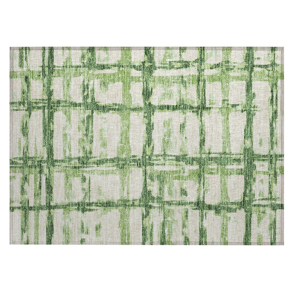 Chantille ACN745 Green 1'8" x 2'6" Rug. Picture 1