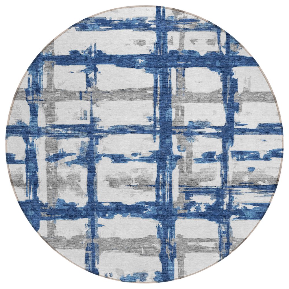 Chantille ACN745 Blue 8' x 8' Rug. Picture 1