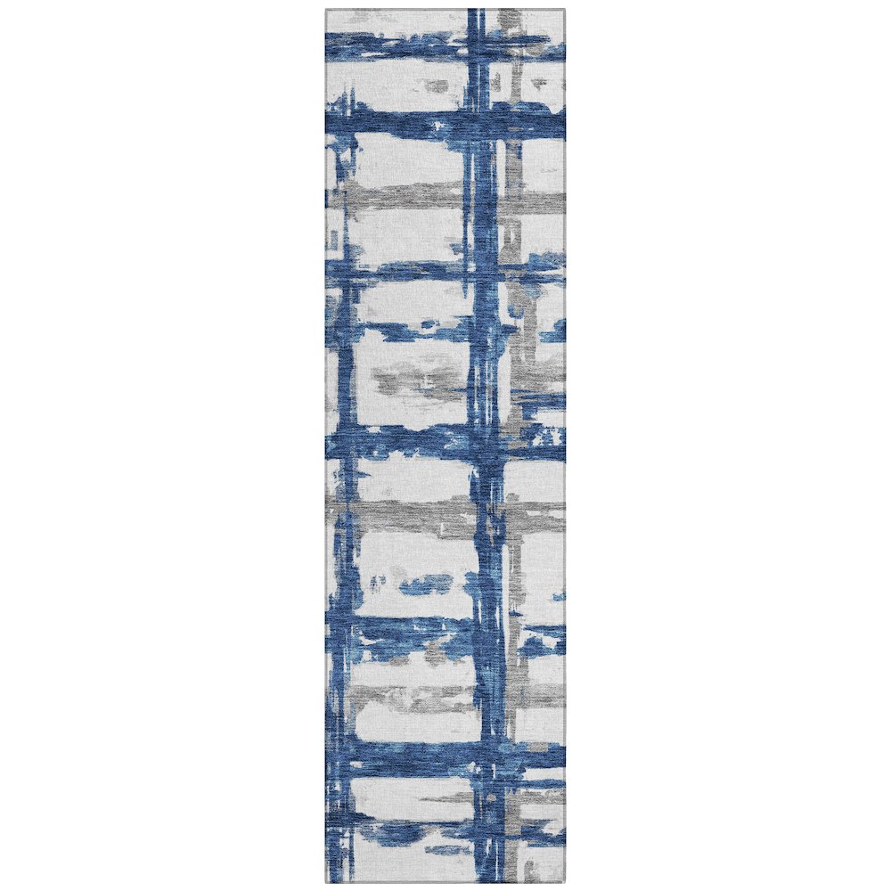 Chantille ACN745 Blue 2'3" x 7'6" Rug. Picture 1