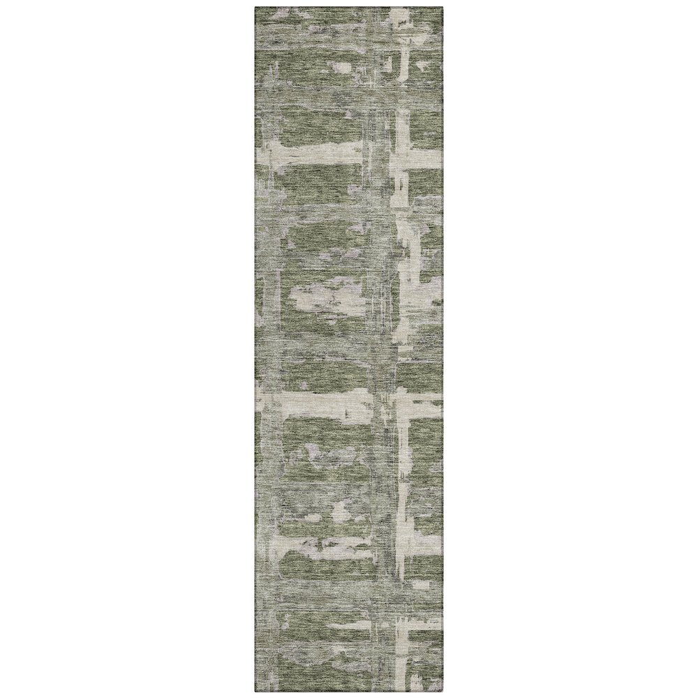 Chantille ACN745 Green 2'3" x 7'6" Rug. Picture 1