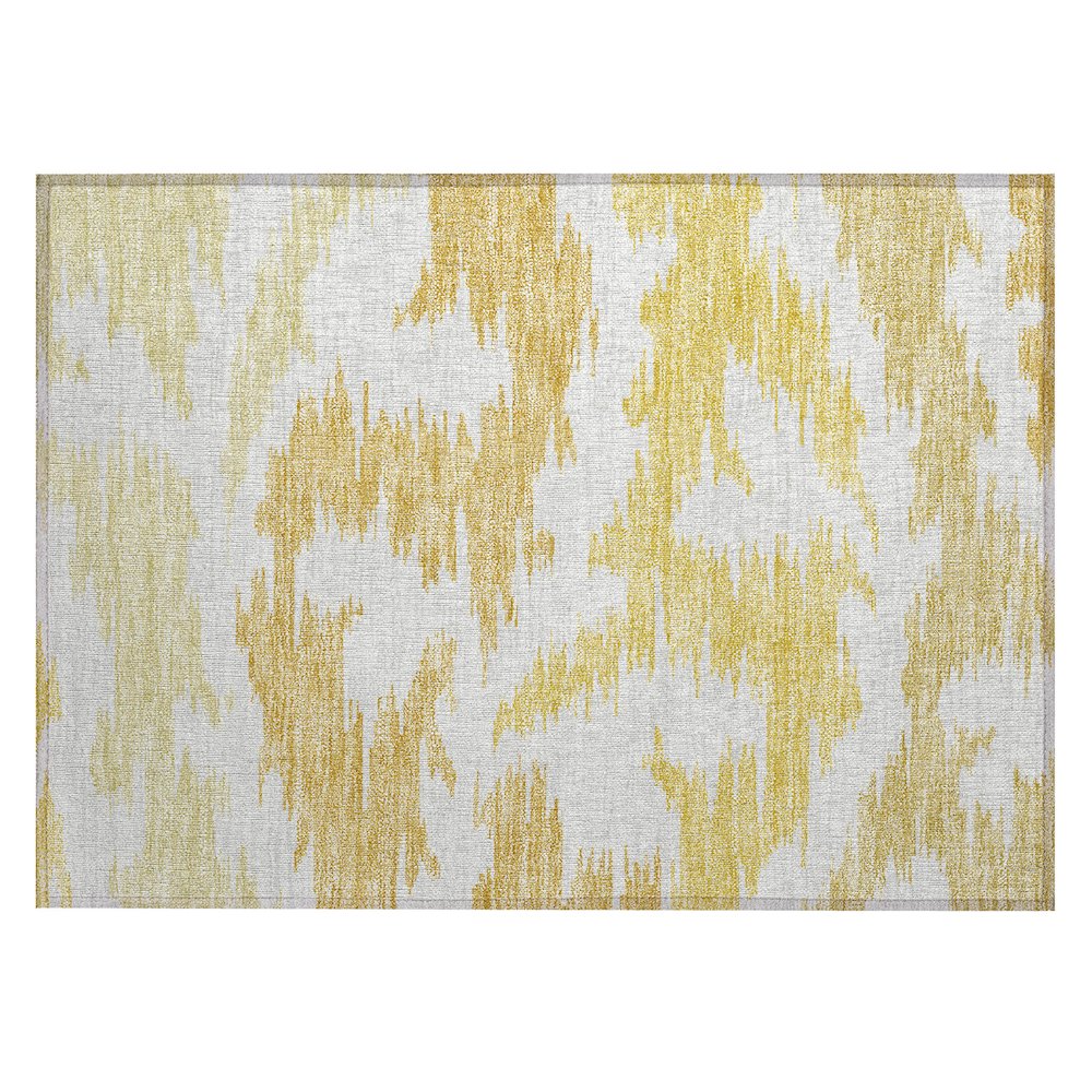 Chantille ACN746 Gold 1'8" x 2'6" Rug. Picture 1