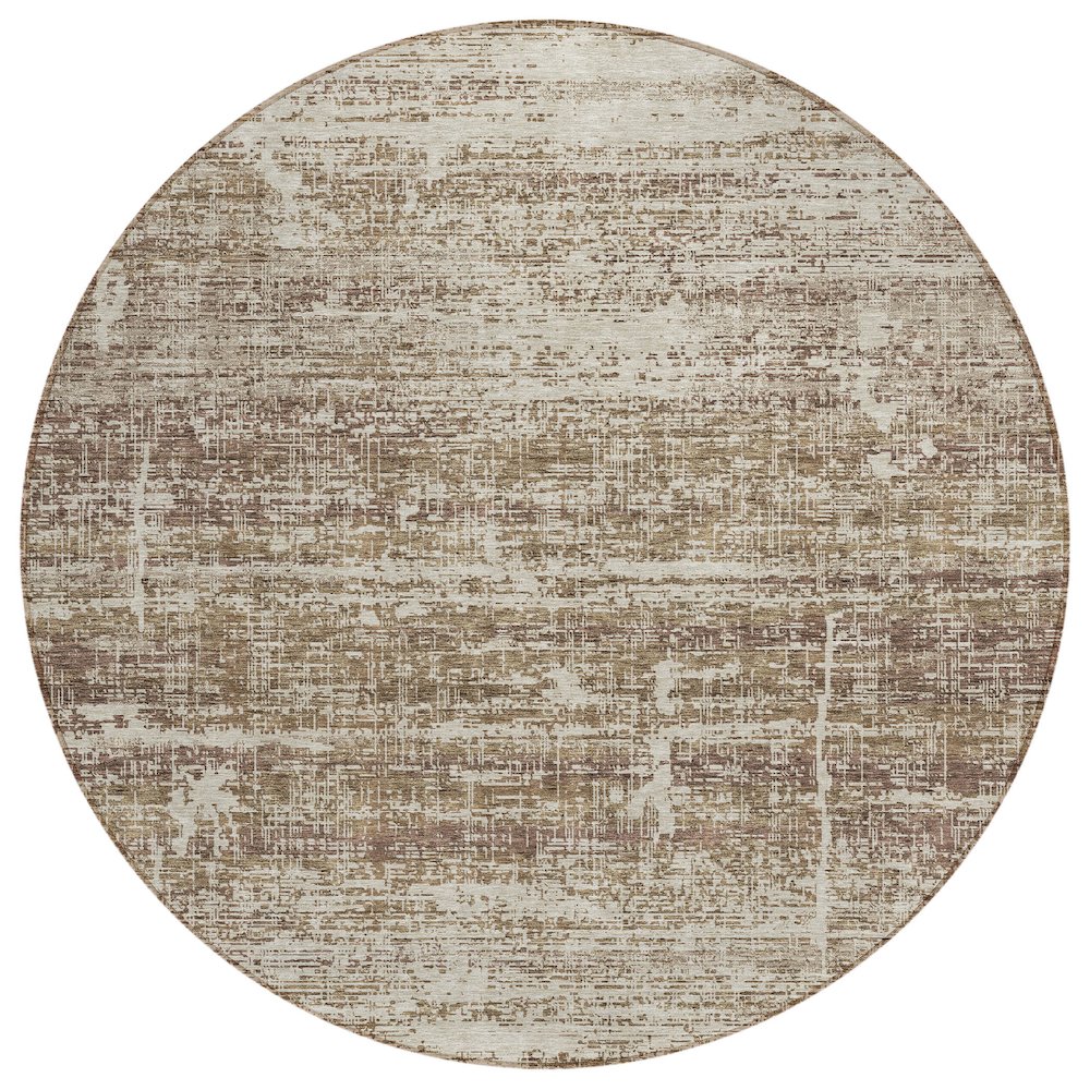 Chantille ACN747 Brown 8' x 8' Rug. Picture 1