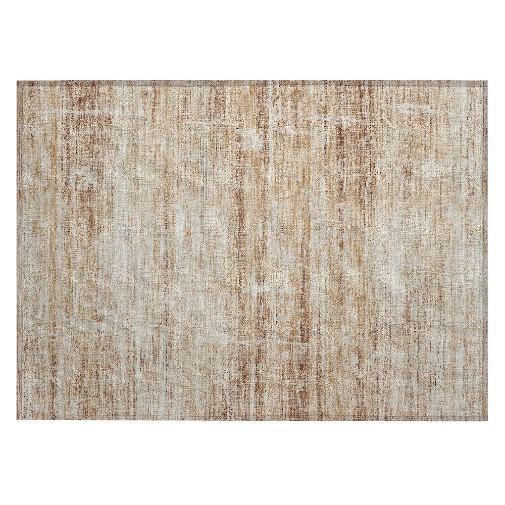 Chantille ACN747 Orange 1'8" x 2'6" Rug. Picture 1