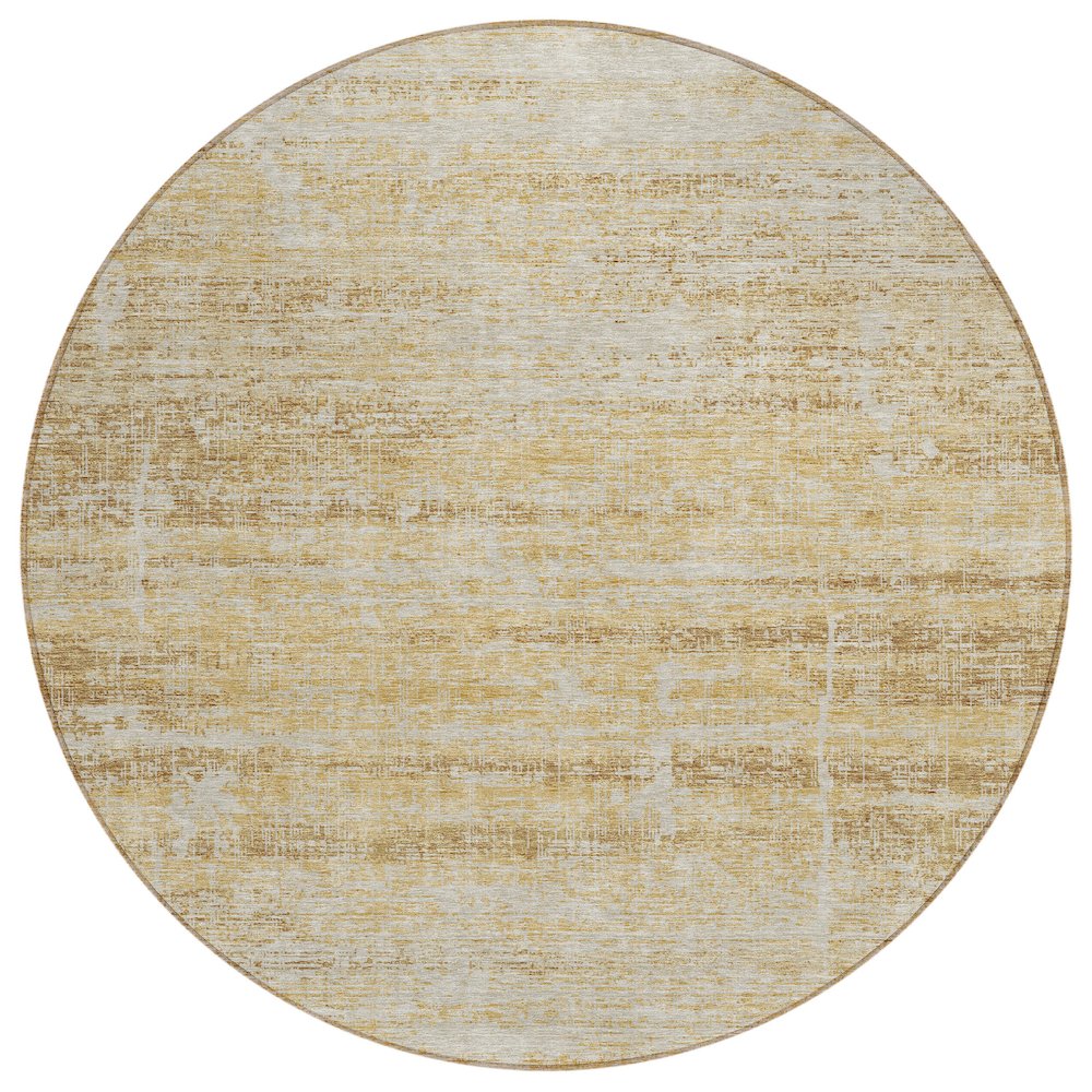 Chantille ACN747 Gold 8' x 8' Rug. Picture 1