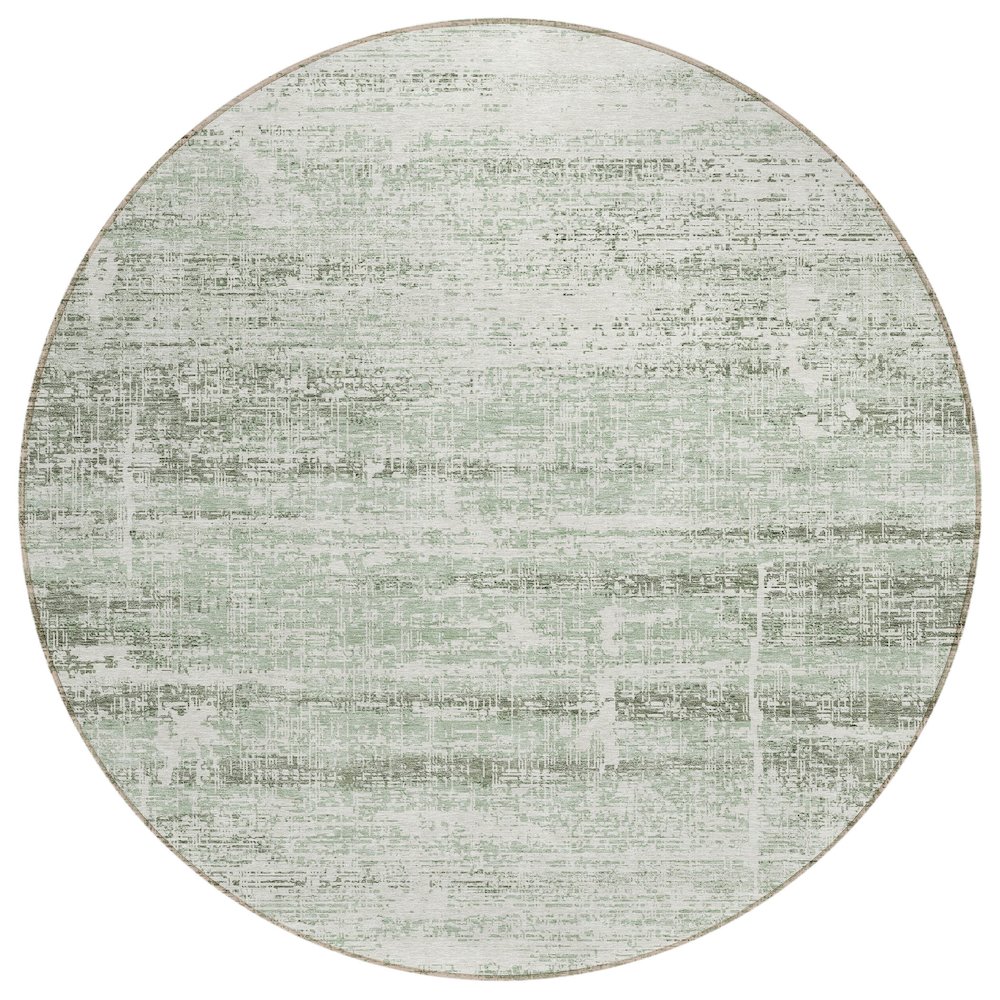 Chantille ACN747 Green 8' x 8' Rug. Picture 1