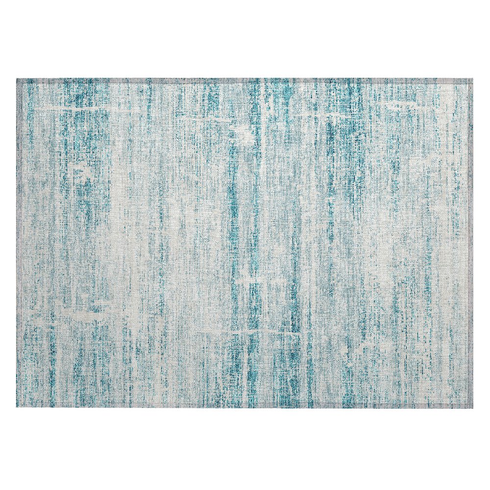 Chantille ACN747 Teal 1'8" x 2'6" Rug. Picture 1