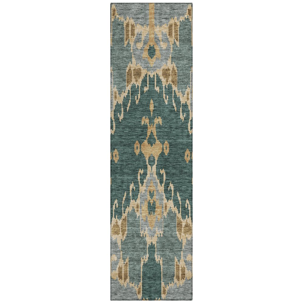 Chantille ACN748 Green 2'3" x 7'6" Rug. Picture 1
