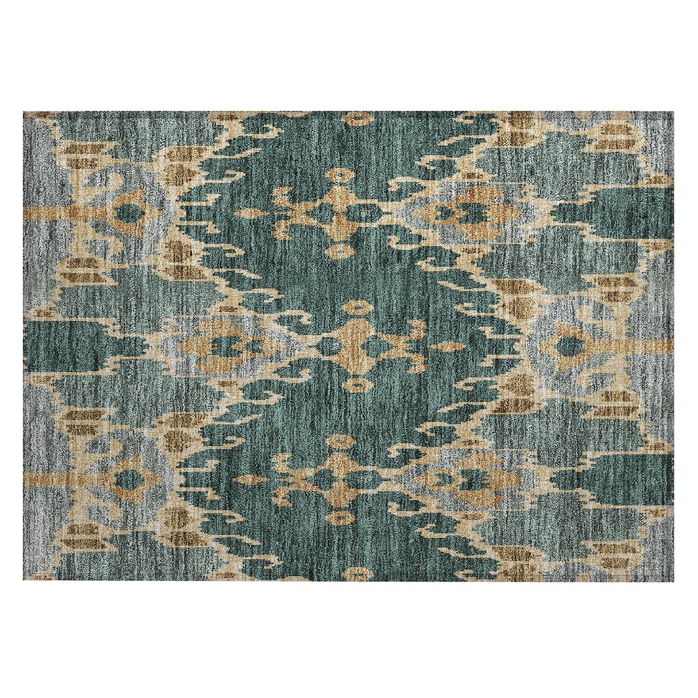 Chantille ACN748 Green 1'8" x 2'6" Rug. Picture 1