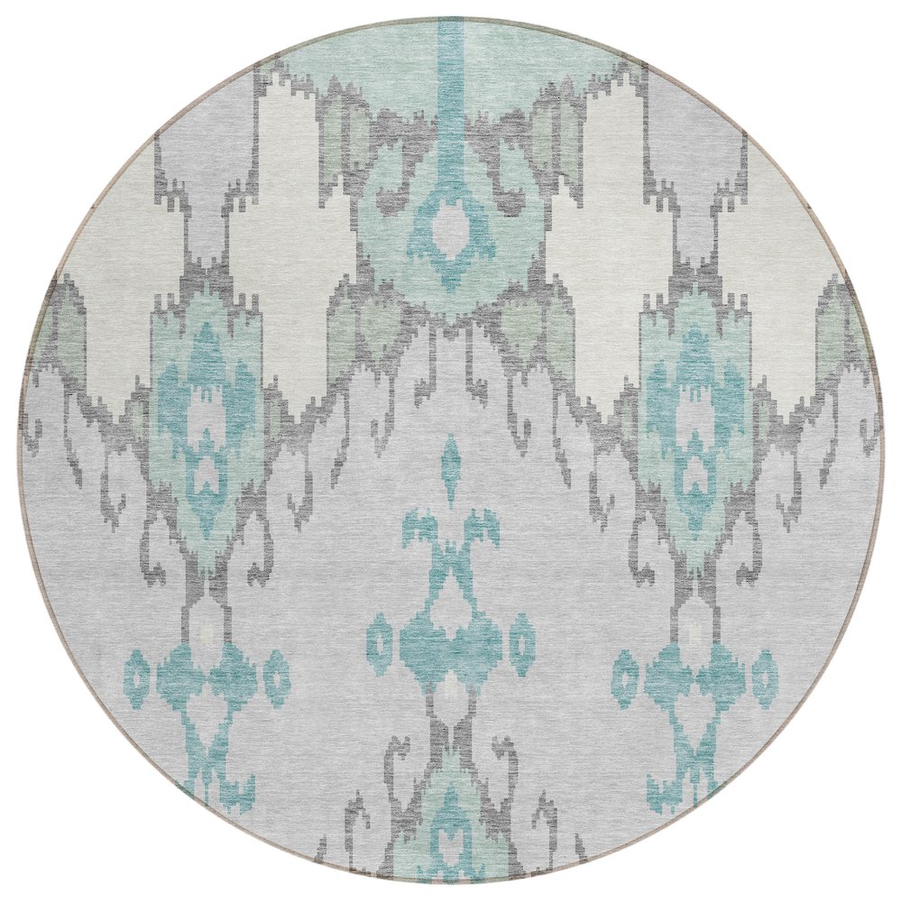 Chantille ACN748 Green 8' x 8' Rug. Picture 1